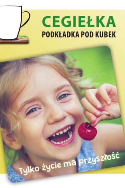 podkładka pro-life pod kubek